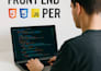do custom website development as front end developer